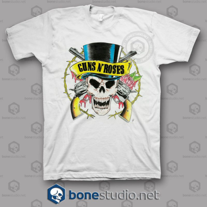 Old Guns N Roses Band T Shirt