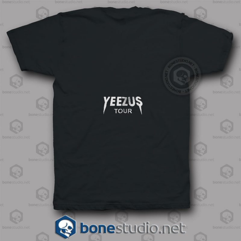 Red Ski Mask Yeezus Tour T Shirt