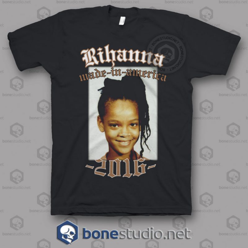 Rihanna Made In America Tour 2016 Band T Shirt