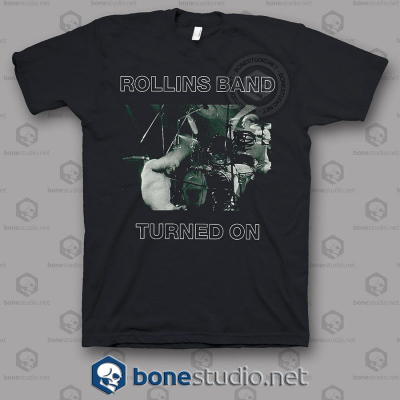 Turned On Rollins Band T Shirt