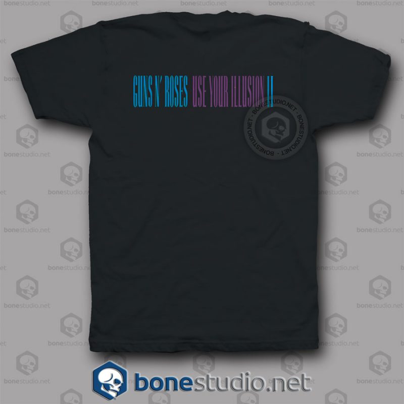 Use Your Illusion 2 Guns N Roses Band T Shirt