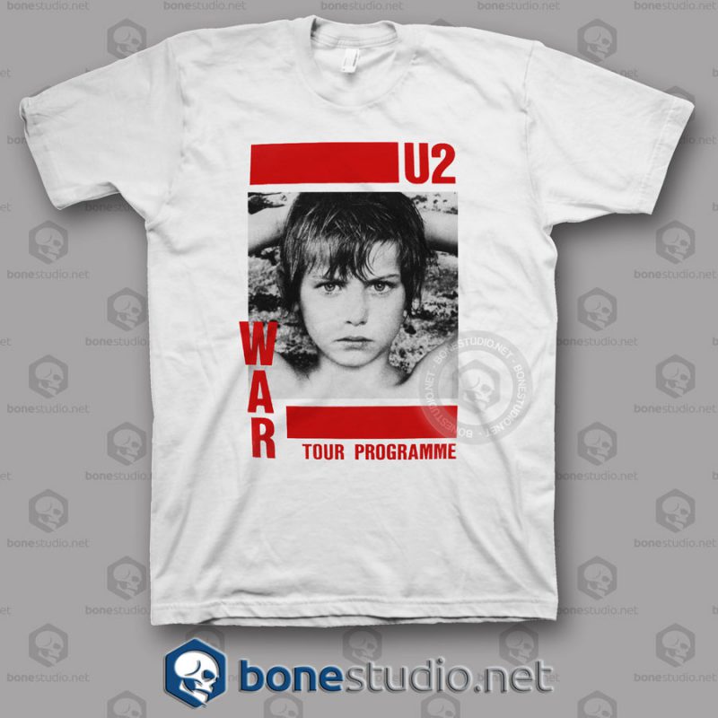 War Tour U2 Band T Shirt
