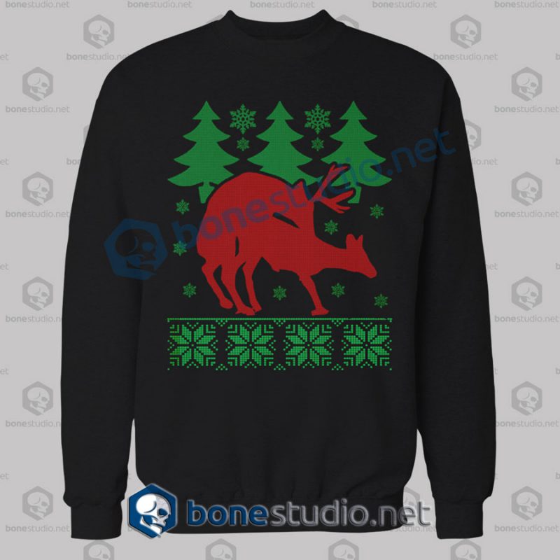 Deer Naughty Christmas Sweatshirt