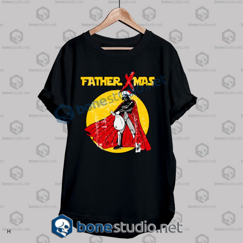 Funny Star Wars Father Xmas Christmas T Shirt