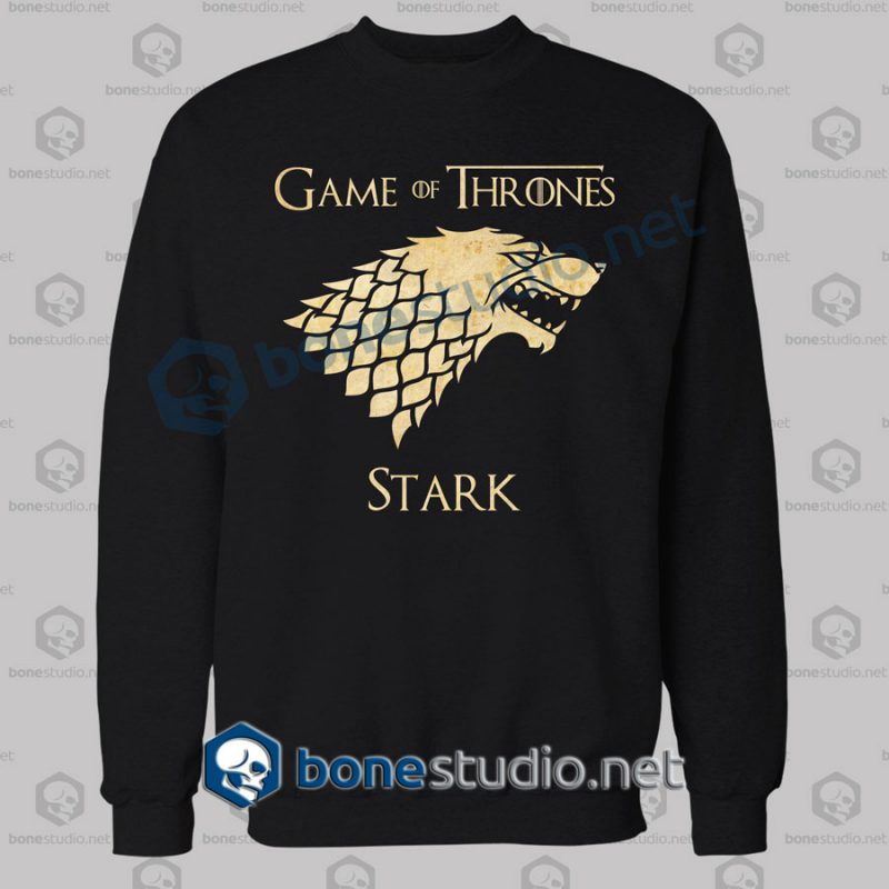 Game Of Thrones Stark Grunge Sweatshirt