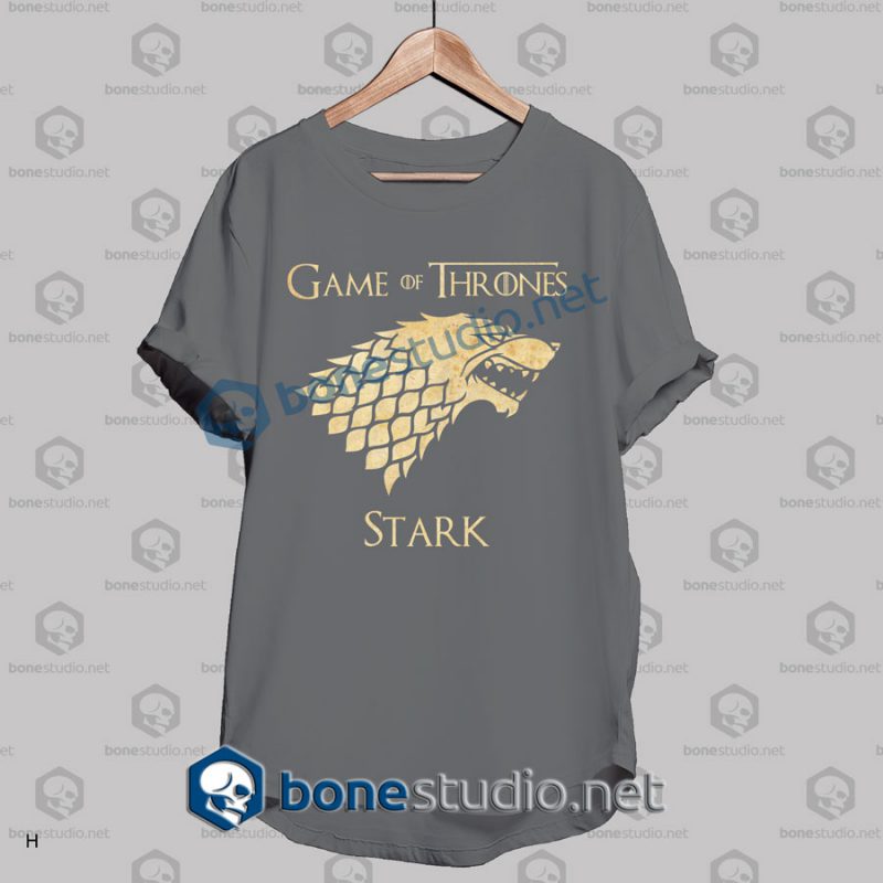 Game Of Thrones Stark Grunge T Shirt