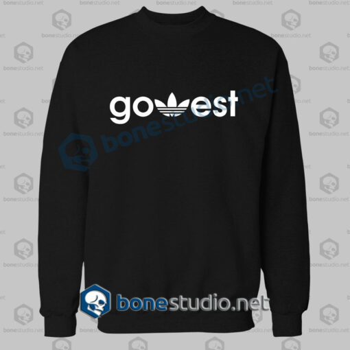 Go West Adidas Funny Sweatshirt