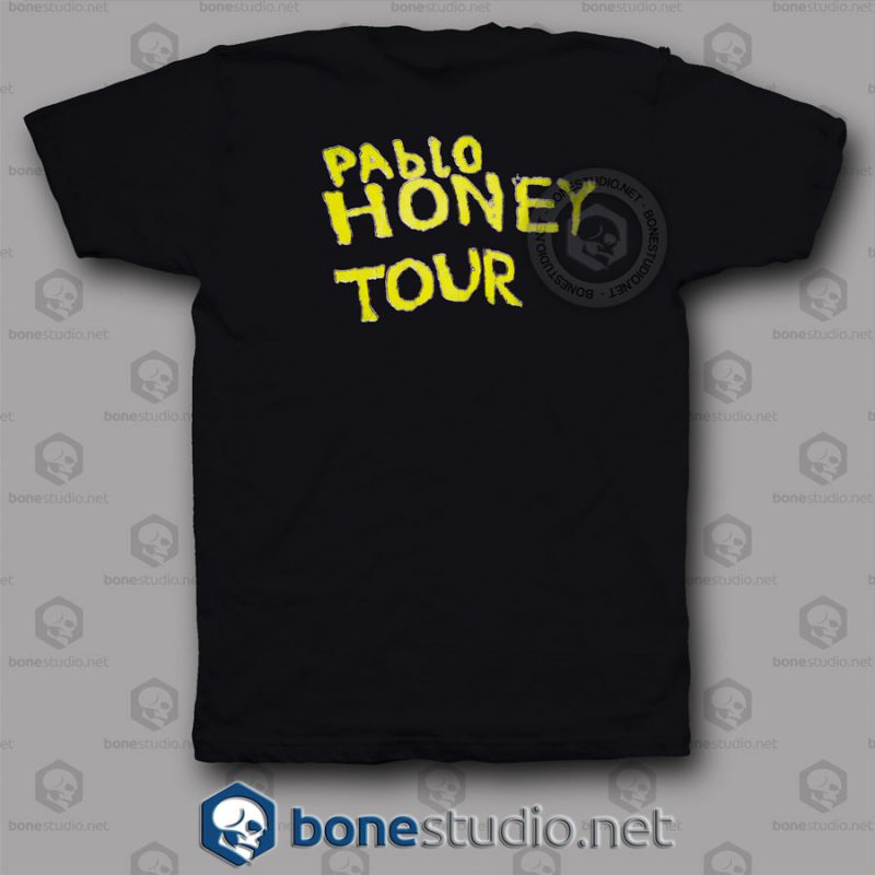 Pablo Honey Tour Radiohead Band T Shirt
