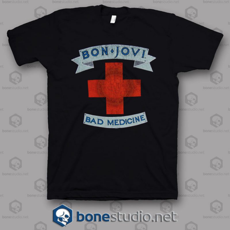 Bad medicine Bon Jovi Band T Shirt