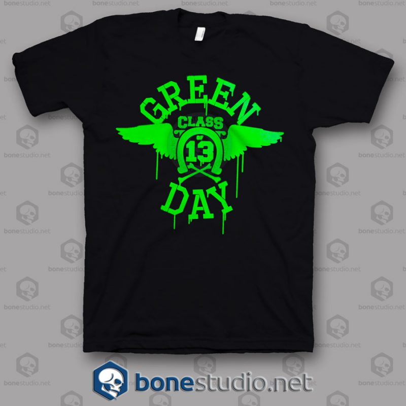 Class 13 Green Day Band T Shirt