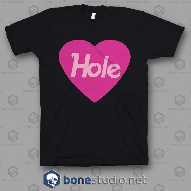 Heart Logo Courtney Love Hole Band T Shirt
