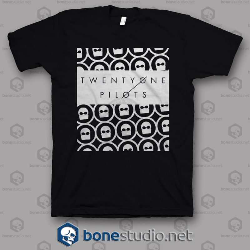 Interlocked Twenty One Pilots Band T Shirt