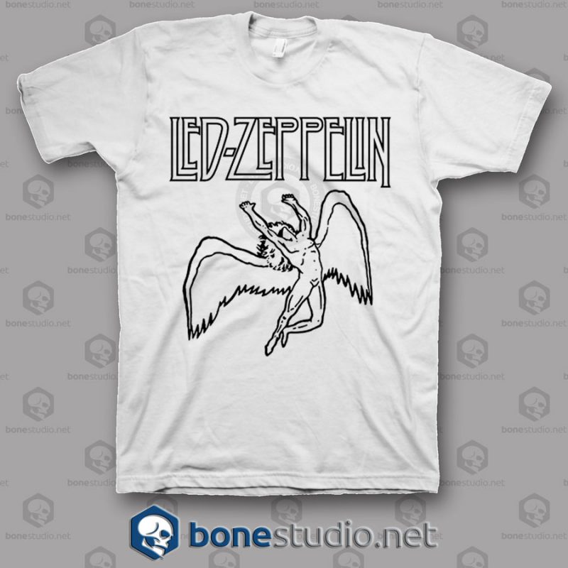 Logo Led Zeppelin Band T Shirt