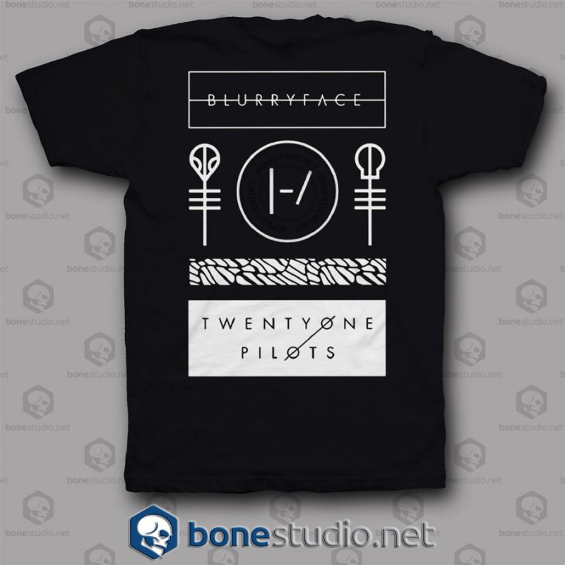 Logo Twenty One Pilots Band T Shirt