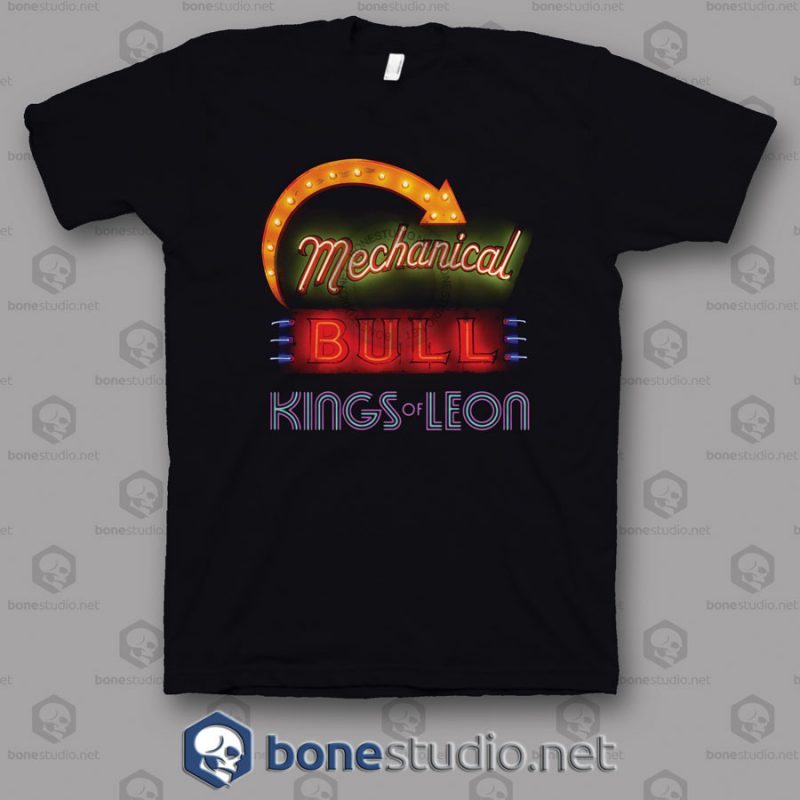 Mechanical Bull Kings Of Leon Band T Shirt