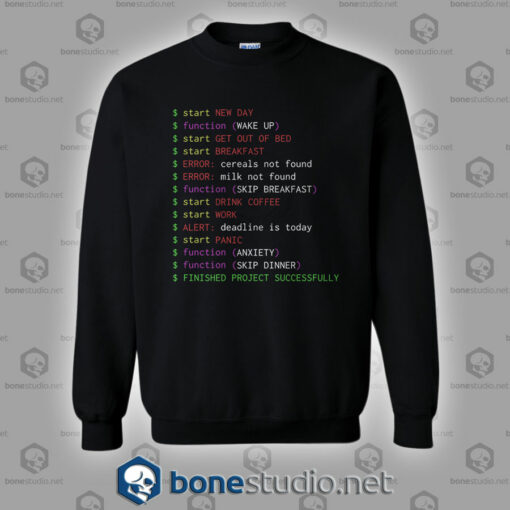 Monday Programmer Sweatshirt