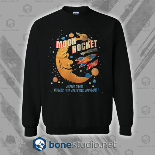 Moon Rocket Vintage Sweatshirt