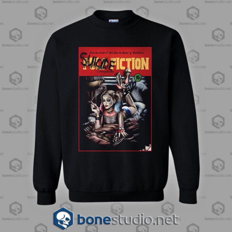 Suicide Squad Pulp Fiction Style Sweatshirt