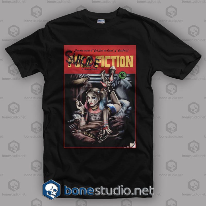 Suicide Squad Pulp Fiction Style T Shirt