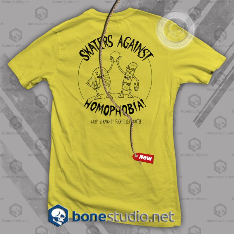 Antique x Way Bad Skaters Against Homophobia T Shirt