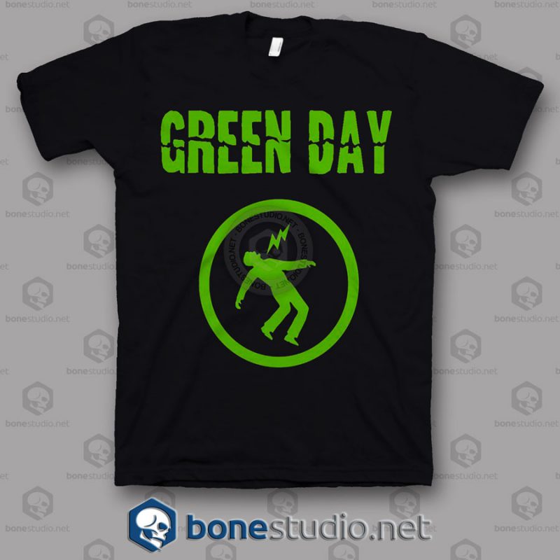 Warning Green Day Band T Shirt