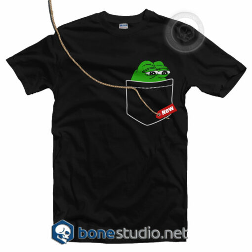 Pepe Frog Pocket Style T Shirt