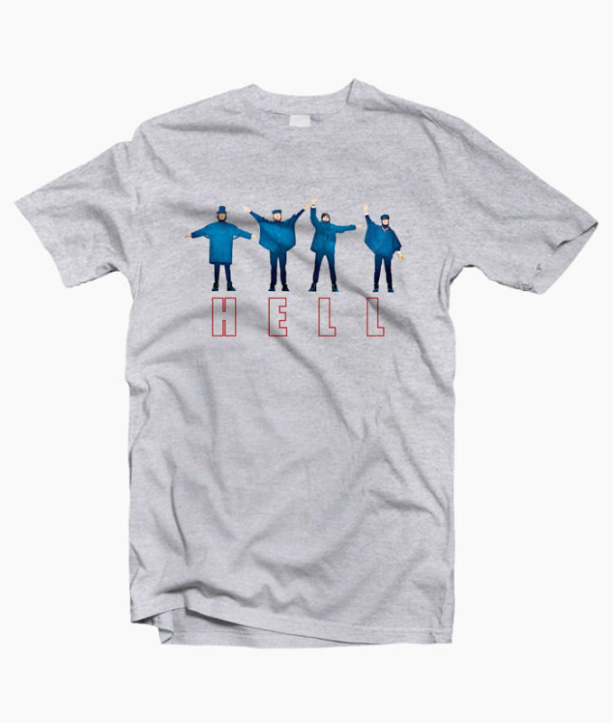 HELL The Beatles T Shirt sport greyy 1