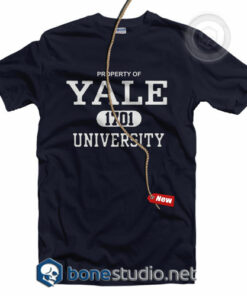 Property Of Yale 1701 University T Shirt