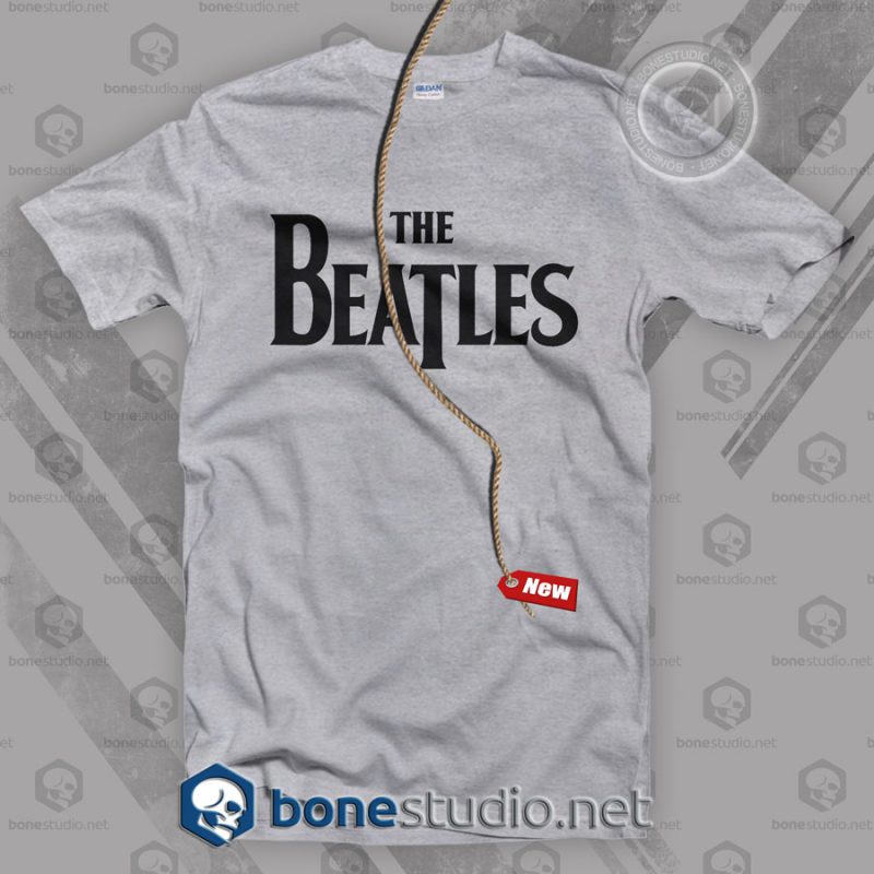 The Beatles Logo Band T Shirt