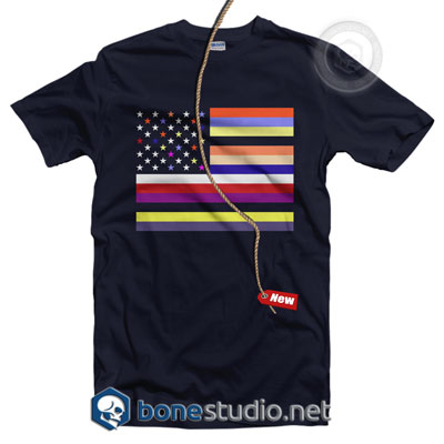 American Flag Full Colour T Shirt