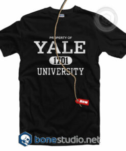 Property Of Yale 1701 University T Shirt