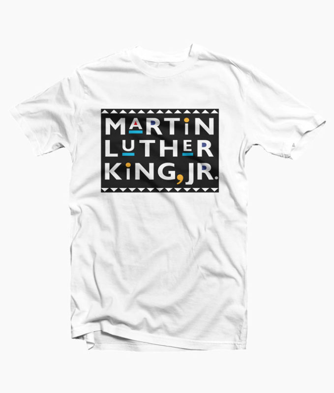 Martin Luther King JR T Shirt white