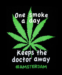 Amsterdam One Smoke A Day T Shirt