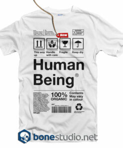 Human Being Organic T Shirt
