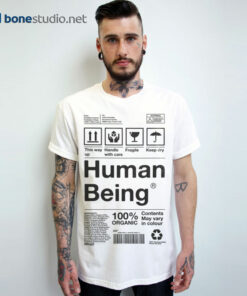 Human Being Organic T Shirt