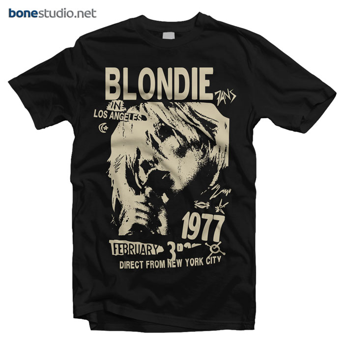 Blondie T Shirt LA 1977