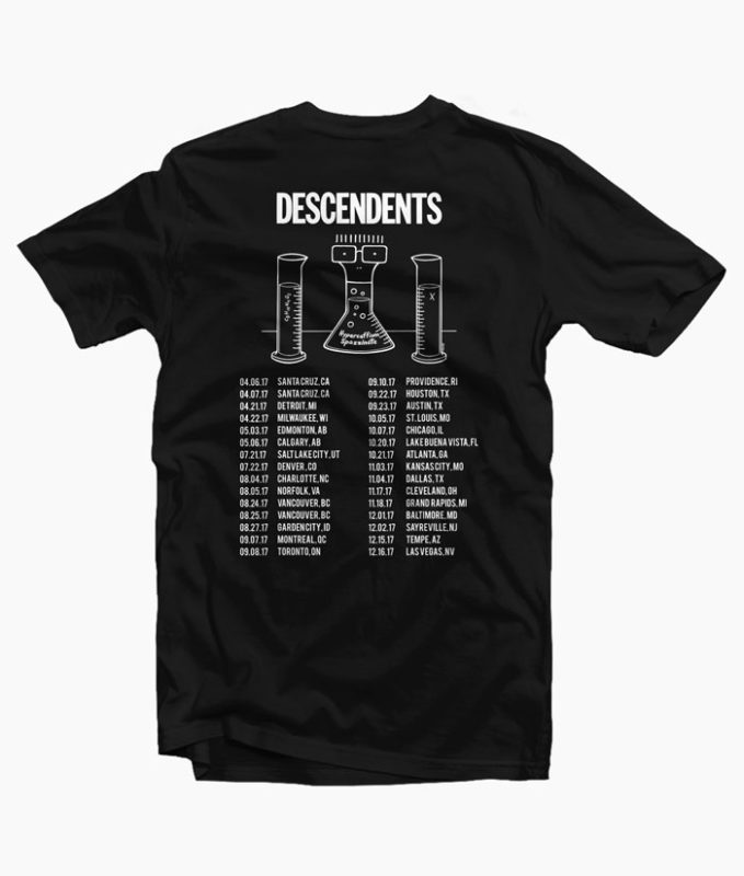 Descendents Tour T Shirt