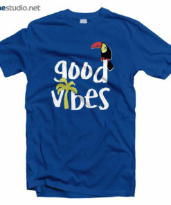 Good Vibes T Shirt blue