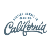 California T Shirt Surfing Always In Malibu