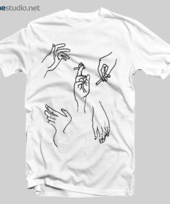 Smoking Hands T Shirt