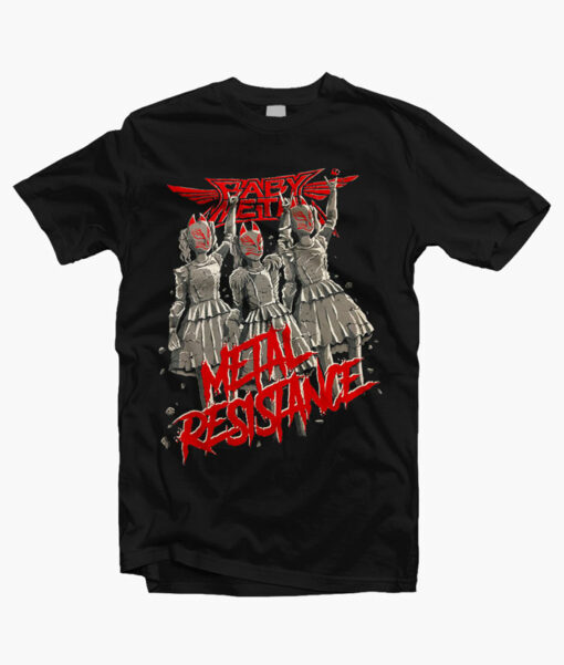 BabyMetal Metal Resistance T Shirt Band Tees