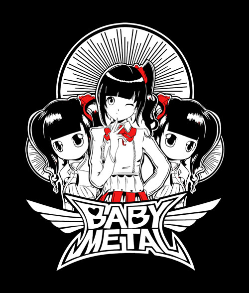Baby Metal T Shirt Chibi Band Tees
