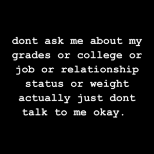 Dont Ask Me About My Grades T Shirt