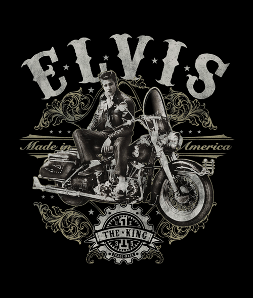 Elvis Presley T Shirt Made In America