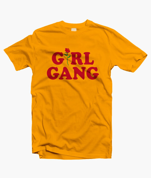 Girl Gang Shirt Feminist Graphic Tees