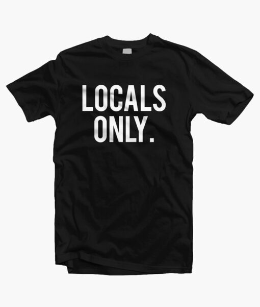 Locals Only Shirt black