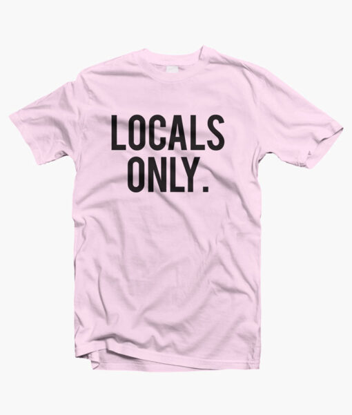 Locals Only Shirt pink