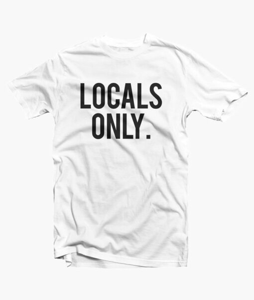 Locals Only Shirt white