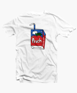 Peach T Shirt white