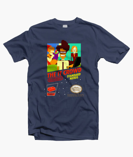 The IT Crowd NES Game T Shirt